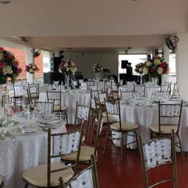 Terraza abierta para eventos del Hotel Neiva Plaza