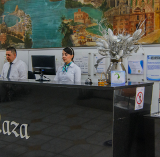 Neiva Plaza Hotel reception